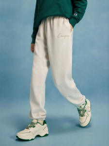 Champion | Spring and Autumn Straight Leg Casual Pants Comfortable Jogger White