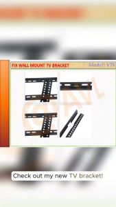 32"- 75(80)" Wall mount TV Bracket V75