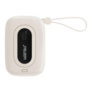 Wopow | 3C Certified Fast Charging Portable Power Bank with Integrated Cable 20000mAh