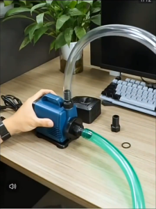 Máy Bơm Chìm Hồ Cá 5000L/H 85W - IPX8 Chống Nước Tạo Sóng & Lọc Nước Dùng Được Cho Cả Hồ Nước Mặn/Ngọt