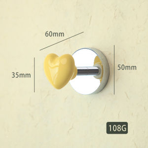Cute Cartoon Door Back Hook Powerful No Drilling Multi Functional High Aesthetic Value Strong Traceless Wall Hanging Adhesive Hook