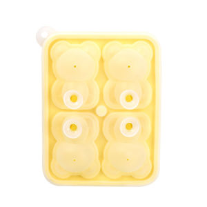 T.Z. แม่พิมพ์ทำน้ำแข็งรูปหมี ซิลิโคนทำน้ำแข็งรูปหมี ice cube mold