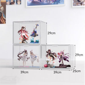 AMU·PIGGY | Home Acrylic Display Case Multi-level Openable Shelves