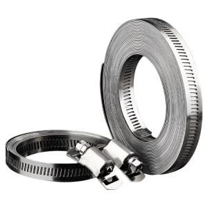 TIANZHUOJINSHU | 304 Stainless Steel Perforated Band Clamp