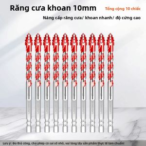 LASH | Mũi Khoan Bê Tông Dùng cho Gạch Độ Cứng Cao 4 Lưỡi Cưa Khớp Trái