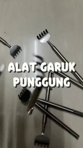 Alat Bantu Garuk Punggung Stainless Teleskopik - Bahan Stainless Steel, Panjang 16-50cm - BISA COD