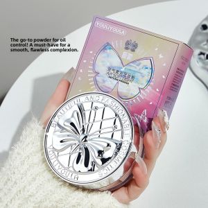 YOULIYOULA Airy Soft Focus Loose Setting Powder Waterproof Sweatproof No-Caking Highlighting Contouring Matte Finish Makeup
