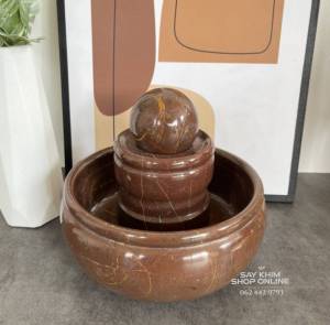 ชุดหินหมุนสีแดงประกายน้ำตาล (สินค้าพร้อมส่ง)