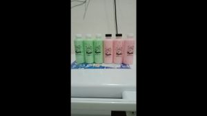 stiker label minuman universal bahan trasnparan isi 22 pcs