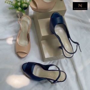 Nicholas Edison Heels Fenella Sepatu Sandal Wanita Platform Hak Tinggi Sip on Terbaru