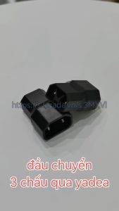 đầu chuyển đổi 3 chấu qua yadea chịu tải 50A