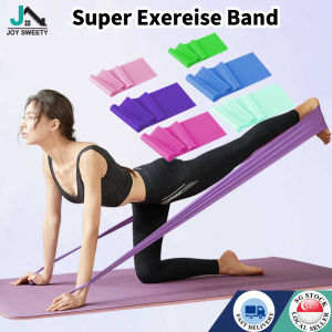 🇸🇬【SG stock】Yoga Resistance Bands /Elastic Stretch Belt forYoga Pilates Fitness Band /Rubber Stretch Exercise tension band Rubber