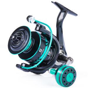 Gulungan Pancing 12 + 1BB Reel Pancing Spinning dengan Rasio Gir 5.0:1/4.7:1 Gulungan Pancing Spincasting