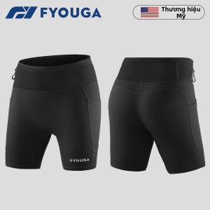 FYOUGA | Quần Short Chạy Bộ Đua Maraton Nén