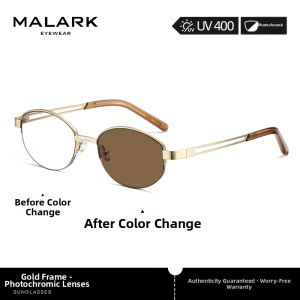 MALARK | Photochromic Prescription Sunglasses Anti-UV Anti-Glare