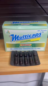 Multicaps Vitamins Food Supplement 100 Capsules