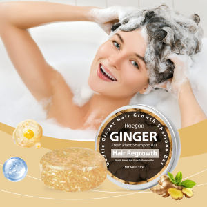 Xà Phòng Gội Đầu Gừng Phục Hồi Tóc Nuôi Dưỡng Sâu Giảm Rụng Tóc Kiểm Soát Gàu Tốt Cho Sức Khỏe Da Đầu Phù Hợp Với Mọi Loại Tóc