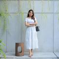 Rok Susun Amora Rayon Twill Adem Dan Elegant. 