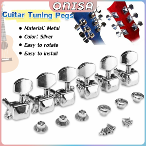 Onisa Guitar String Tuning Pegs Metal Guitar String Button Guitar Knob