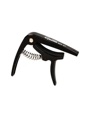 GUITTO GGC-07 Ukulele Capo Quick Zinc Alloy Ukelele Change Tuning Clamp 4 Strings Hawaii Guitar Capo Guitar Parts & Accessories