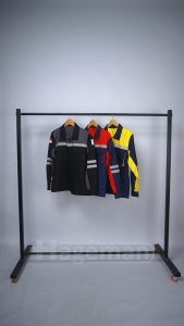 Wearpack Safety / Wearpack Atasan Warna Merah Kombinasi Biru Navy