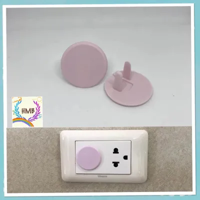10-30 Pcs. H.M.B. Plug Outlet ‼️ตัวครอบปลั๊กไฟ สีขาว สีชมพู สีฟ้า 102030 Pcs. Plug Protector outlet cover ที่อุด รูปลั๊กไฟ socket protector ที่เสียบ ปลั๊กไฟ กันไฟดูด กันไฟช๊อต