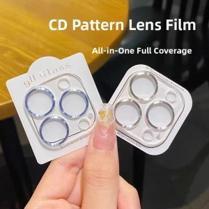 16Promax Camera Lens Film Full Wrap 14Plus Phone Rear Camera Protection Glass Scratch Resistant 15 Comprehensive Coverage 13Mini Lens Sticker 12 Glitter Womens Simple