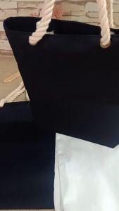 Tote Bag with Sling Thick Rope Canvas/Oxford BUKOD TANGI PH