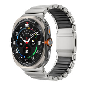 Titanium Magnetic Strap for Samsung Galaxy Watch Ultra 2025 47mm 8Classic 46mm Silicone Band for Galaxy Watch 8 40/44mm Bracelet