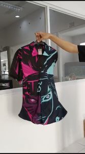 Kemeja Pria/Wanita Dewasa Lengan Pendek | SPOON | Motif - NARUTO