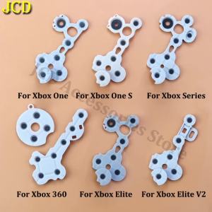 JCD 1 Pieces Conductive Rubber Button For Microsoft XBox 360 One Slim Elite 1 2 Series X S Controller D-pad Contact Key Repair