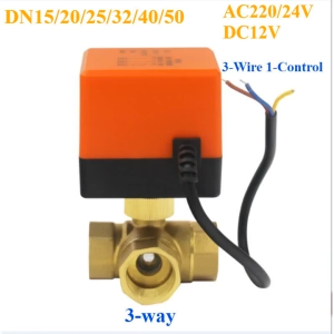 Electrical Ball Valve Flow Control Motorized DN50 220V