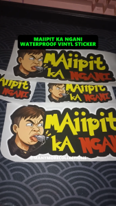 Maiipit Ka Ngani Waterproof Vinyl Stickers