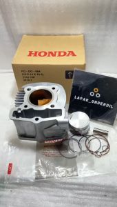 BLOK SILINDER BLOK SEHER HONDA BEAT DELUXE GENIO ALL NEW SCOOPY K2F KODE PART 12100-K0J-N00 BARU GRES ORIGINAL ASLI HONDA