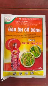 [100 Gói] Đạo ôn nicotex 100gr - đạo ôn cổ bông - phòng và trừ cháy lá - thối cổ gié - tích hợp công nghệ phun Drone