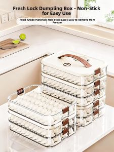 Freezer Dedicated Food Grade Jiaozi Storage Box