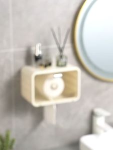 Hộp Đựng Khăn Giấy Treo Tường Hộp Đựng Khăn Giấy Dán Tường Đa Năng Sang Trọng Chống Thấm Nước Siêu Bền