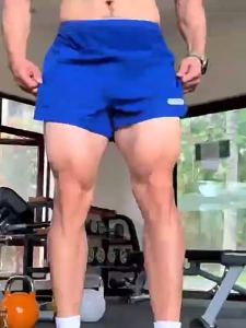 KAMB 5 kantong Celana olahraga pria 2 in 1