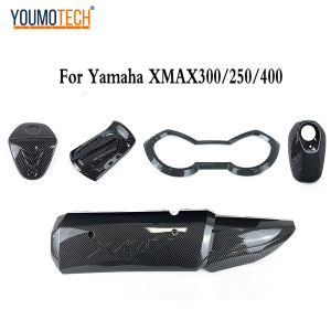 For YAMAHA XMAX300 XMAX250 X-MAX XMAX 300 Motorcycle Exhaust Pipe Protector Heat Shield Cover Guard Anti-Scalding Cover XMAX 400 XMAX 250