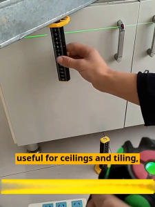 Light Steel Keel Leveling Artifact Ceiling Levelin Scale Tiling Ruler for Wall Floor Tile Ceiling Installation Home Construction Dspecial height ruler for ceiling tile laying floor tile leveling and tiling tools leveling artifact.