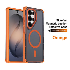 Translucent Magnetic Matte Case for Samsung Galaxy S26 S25 Edge S24 S23 FE S22 Ultra Plus A57 A37 A17 A07 A36 A26 Armor PC Cover