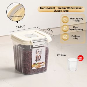 Sealed Moisture-Proof Insect-Proof Food Storage Bucket 20KG
