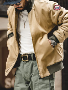MADEN | Vintage Masculine Thickened Cotton Jacket Men Autumn Winter