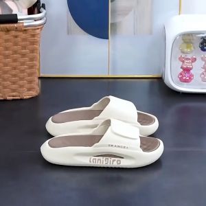 Tsion รองเท้าแตะแบบสวม รองเท้าแตะแฟชั่น พื้นที่ใส่สบาย สวยขึ้น สไตล์สุดเท่ ใส่ดิฉันของคุณ คุณหายใหม่ พลาดไม่ต้องกลับ