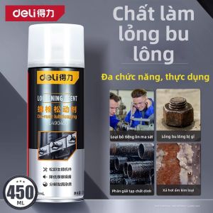 deli | Dung Dịch Loại Bỏ Gỉ Sắt Mạnh Mẽ Làm Sạch Nhanh Và Bôi Trơn