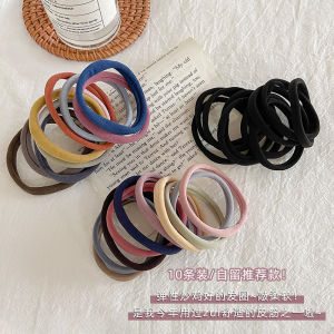 Morandi Hair Ring Elastic String Womens Hair Band Simple Hair Ring Ponytail Head Rope High Elasticity Durable Hair Accessories