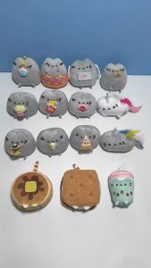 hot toys | Đồ Chơi Nhồi Bông Pusheen Kawaii Hình Bánh Rán Kỳ Lân Thú Nhồi Bông Trang Trí Búp Bê Anime Khoai Tây Chiên Kem Bánh Pizza Bánh Ngọt Quà Tặng Cho Mọi Lứa Tuổi