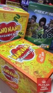 Permen NANO NANO Rasa RUJAK NANAS - ( HARGA 5 SACHET )