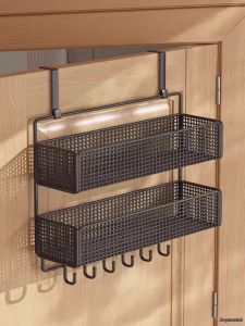 NIFENG | No Drill Ultra Thin Over The Door Hanging Storage Rack