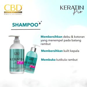 LENGKAP CBD KERATIN PRO VITAMIN B5 PERAWATAN RAMBUT SERIES